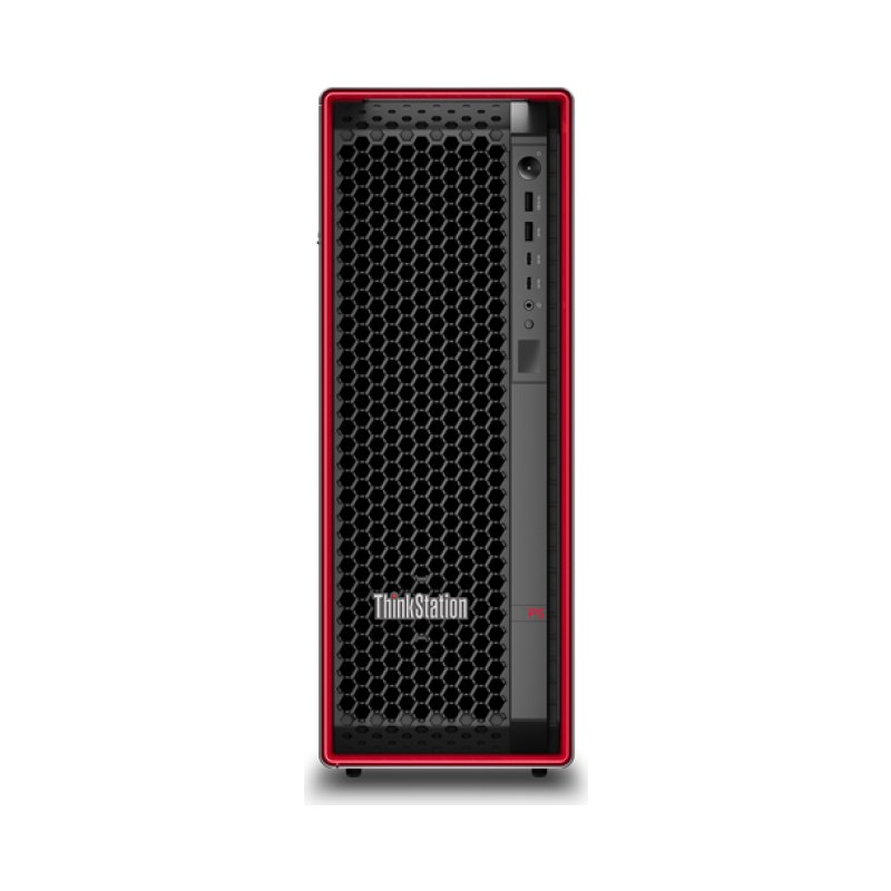 Lenovo ThinkStation P5 Intel Xeon W w3-2425 64 GB DDR5-SDRAM 2 TB SSD NVIDIA RTX 4000 Ada Windows 11 Pro Tower Workstation Black, Red