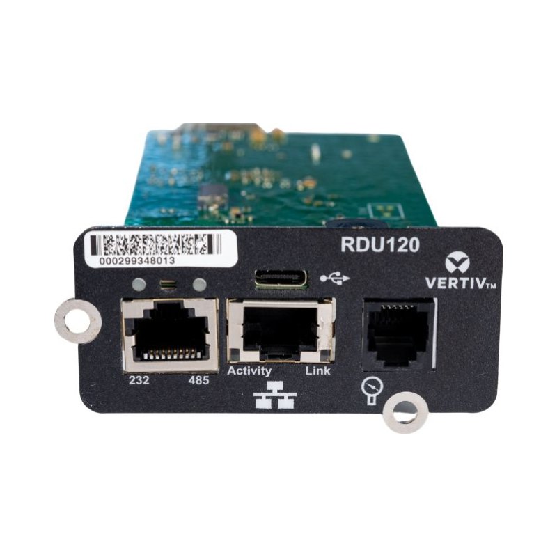 Vertiv Liebert IntelliSlot RDU120 Interne Ethernet 1000 Mbit/s