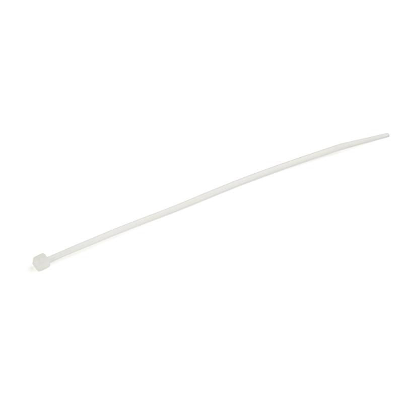 StarTech.com Lot de 1 000 Attaches de Câbles de 15cm - Largeur 3,6mm, Diamètre du Faisceau 39mm, Résistance à la Traction 18kg, Attaches Autobloquantes en Nylon avec Extrémité Incurvée, Homologuées UL, Blanches - TAA