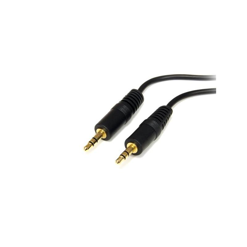 StarTech.com 6ft 3.5mm câble audio 1,8 m 3,5mm Noir