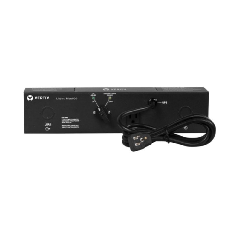 Vertiv MP2-115A power distribution unit (PDU) 8 AC outlet(s) 2U Black