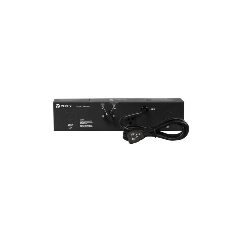 Vertiv MP2-115A unité de distribution d'énergie 8 sortie(s) CA 2U Noir