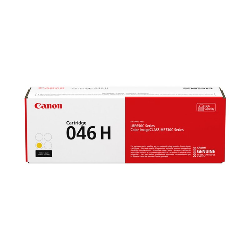 Canon 046 Hi toner cartridge 1 pc(s) Original Yellow