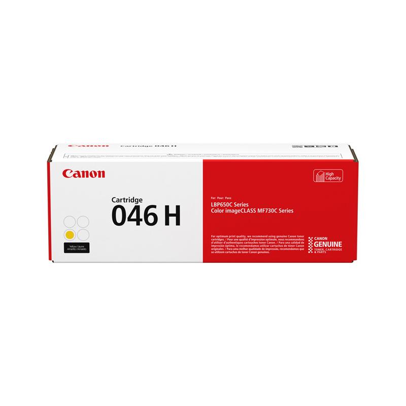Canon 046 Hi Cartouche de toner 1 pièce(s) Original Jaune