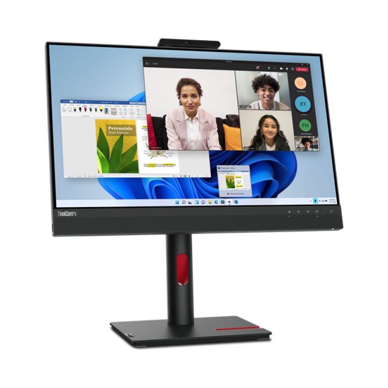 Lenovo ThinkCentre Tiny-In-One 24 computer monitor 60.5 cm (23.8") 1920 x 1080 pixels Full HD LED Black