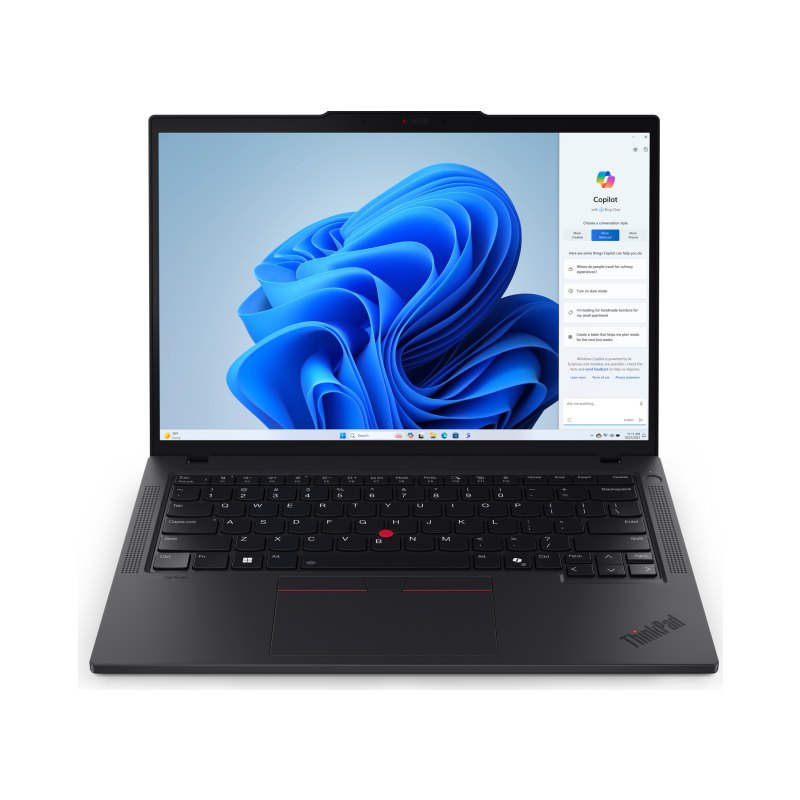 Lenovo ThinkPad T14 Gen 5 (AMD) AMD Ryzen™ 7 PRO 8840U Laptop 35.6 cm (14") Touchscreen WUXGA 32 GB DDR5-SDRAM 512 GB SSD Wi-Fi 6E (802.11ax) Windows 11 Pro English Black
