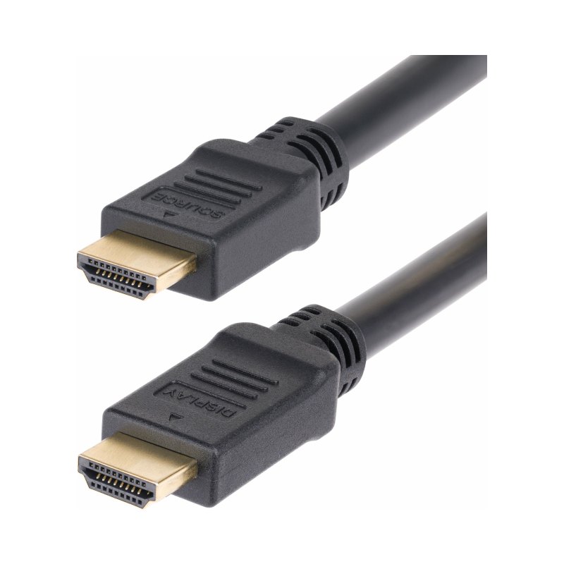 StarTech.com Câble HDMI 2.0 de 15 m, CMP, Classé Plenum, Câble HDMI Haut Débit, 4K 60Hz, HDR10/HDCP 2.2/ARC, Cordon HDMI Mural CMP