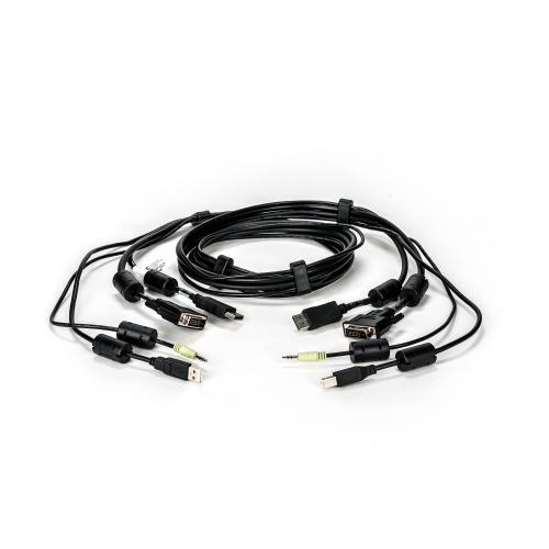 Vertiv Avocent CABLE, 1 DVI-D/1 DISPLAYPORT/1 USB/1 AUDIO, 6FT