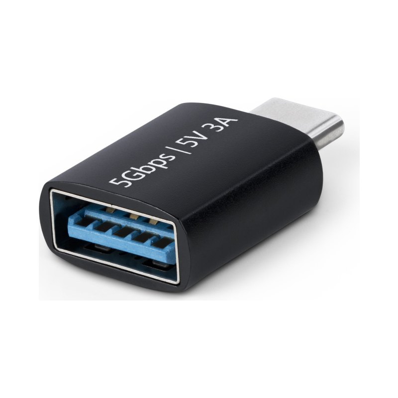 StarTech.com USB-C to USB-A Adapter, USB 5Gbps, 3A, USB-C Male to USB-A Female Converter, Durable Metal Housing - Thunderbolt Compatible
