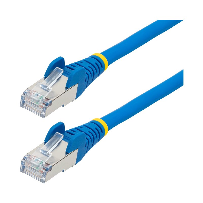 StarTech.com NLBL-1F-CAT6A-PATCH câble de réseau Bleu 0,305 m S/FTP (S-STP)