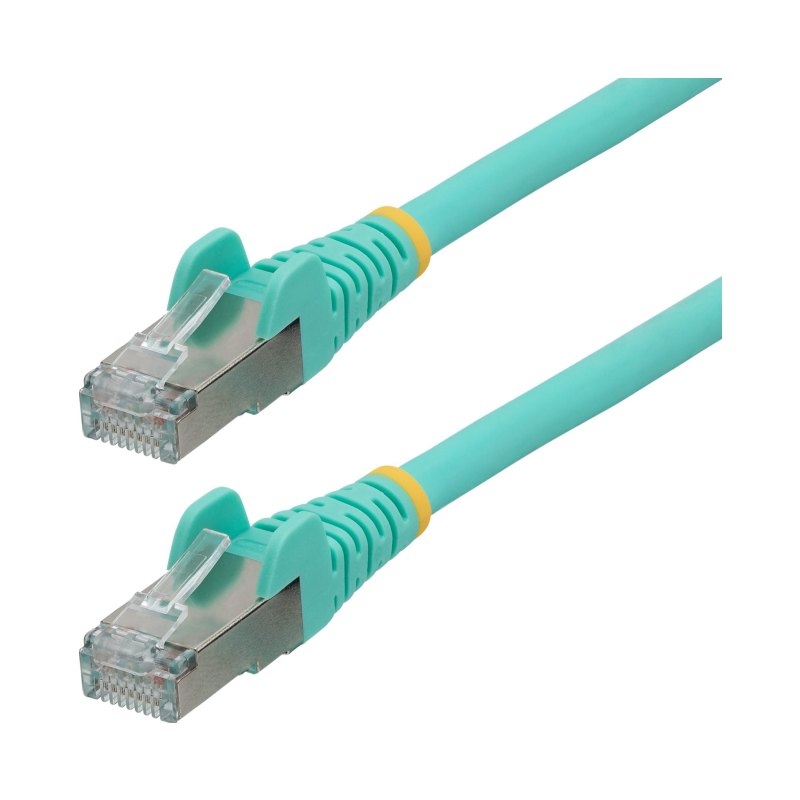 StarTech.com NLAQ-6IN-CAT6A-PATCH câble de réseau Couleur aqua 0,152 m S/FTP (S-STP)