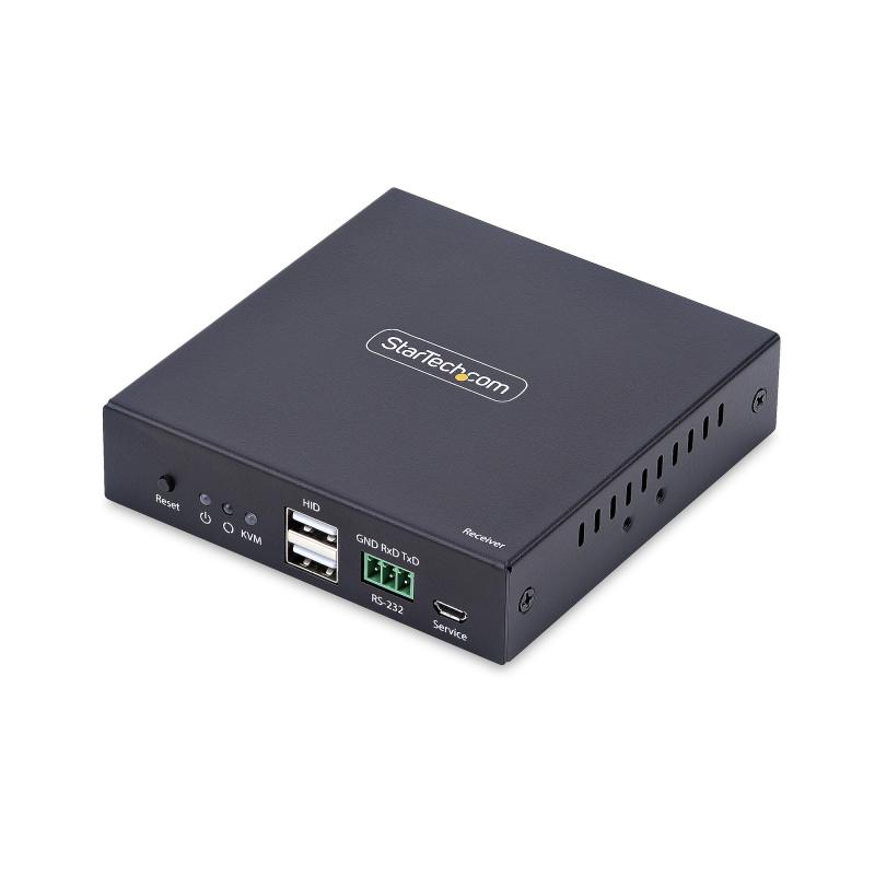 StarTech.com Récepteur HDMI KVM sur Réseau IP pour la Série de Produits IH2006, 4K 60Hz, Sans Pilote, AVoIP, Kit de Montage Inclus, Récepteur Uniquement