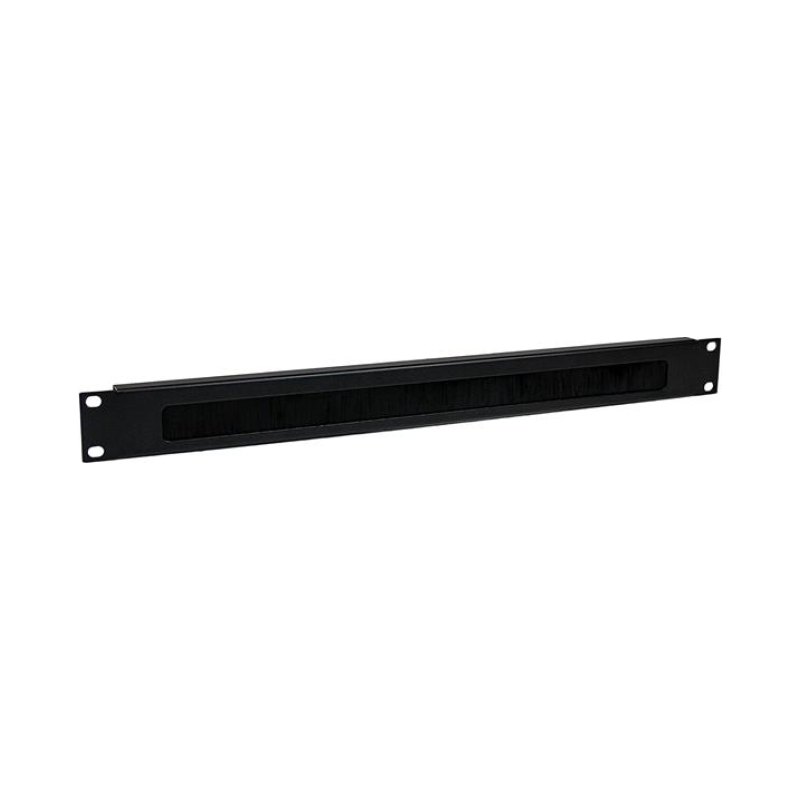StarTech.com 1U High-density Brush Strip Cable Management Panel, Sturdy Steel Horizontal Data Centre Cable Organizer