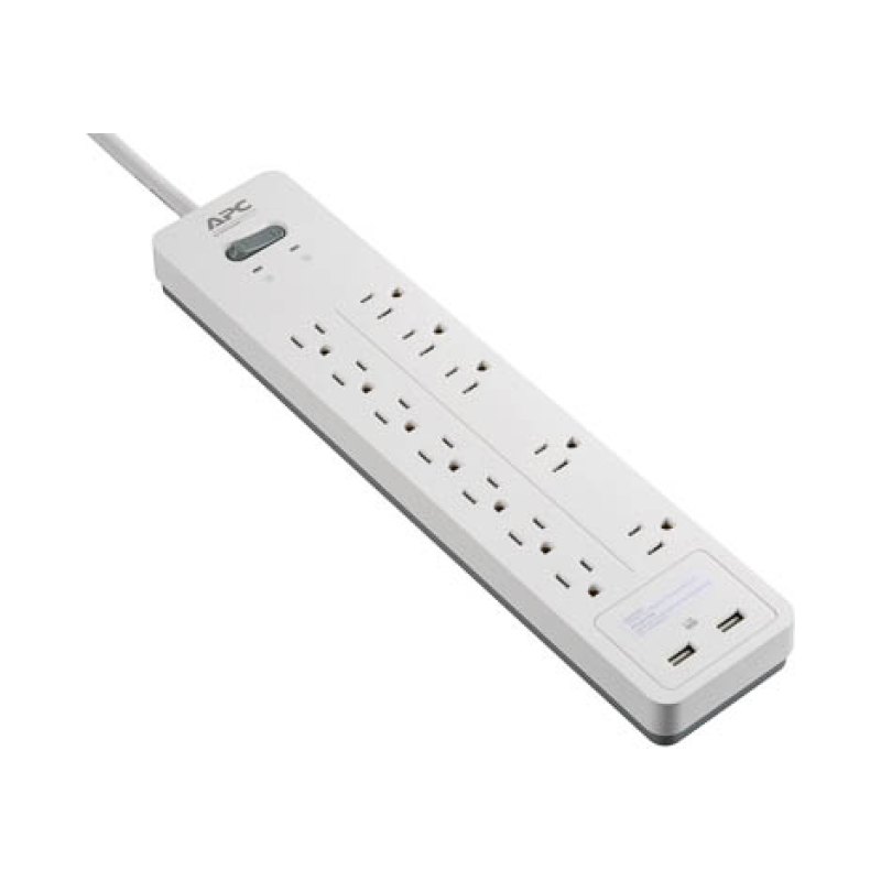 APC PH12U2W power distribution unit (PDU) 12 AC outlet(s) White