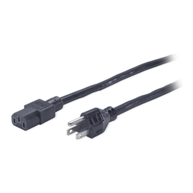 APC PWR C13 / 5-15P, 2.4 m Noir 2,4 m NEMA 5-15P