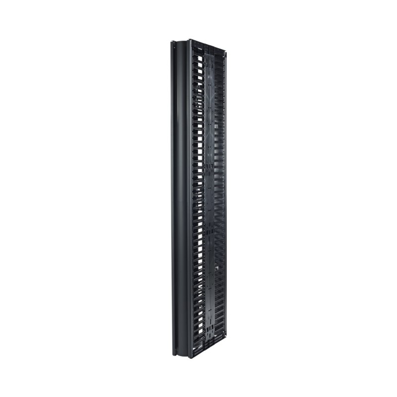 APC Valueline, Vertical Cable Manager for 2 & 4 Post Racks, 84"H X 6"W, Double-Sided with Doors