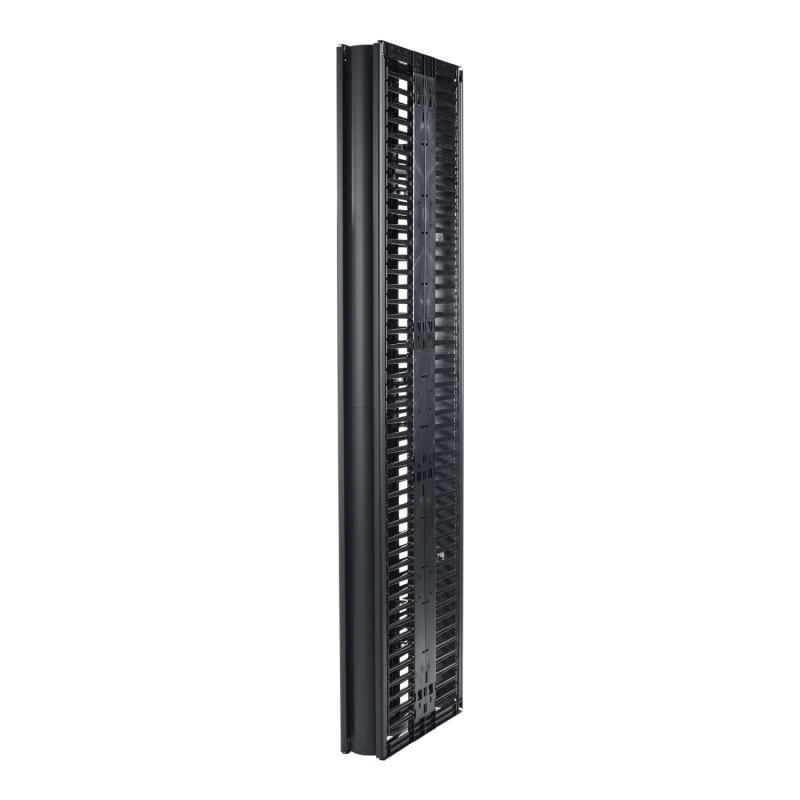 APC Gestionnaire de câbles vertical Valueline pour racks à 2 et 4 montants, 84" (H) x 6" (l), deux côtés avec portes