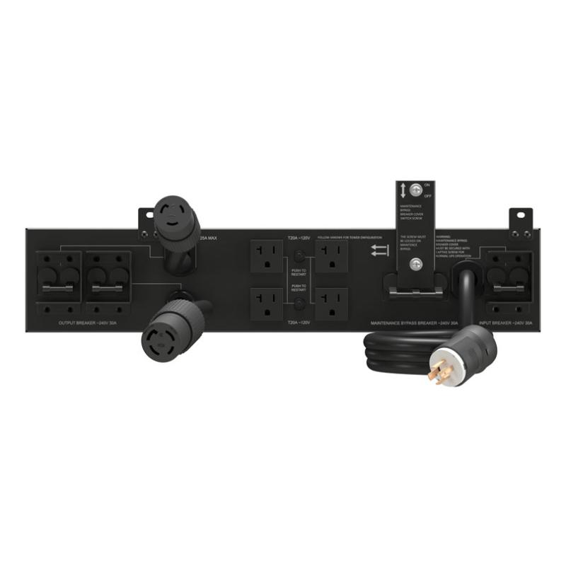 Vertiv PD5-001 panneau de dérivation de maintenance (MBPs) Noir 30 A