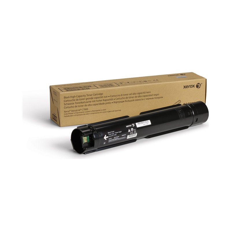 Xerox Genuine ® VersaLink® C7000 Color Printer Black High capacity Toner Cartridge (10700 Pages) - 106R03757
