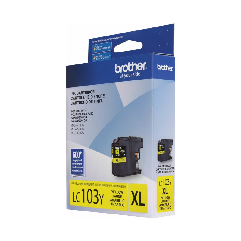 Brother LC-103YS ink cartridge Original High (XL) Yield Yellow