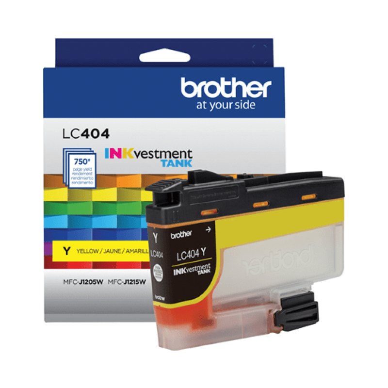 Brother LC404YS ink cartridge 1 pc(s) Original Standard Yield Yellow