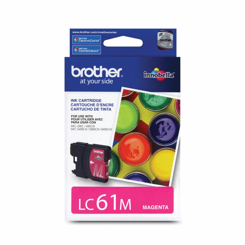 Brother LC-61MS cartouche d'encre Original Rendement standard Magenta