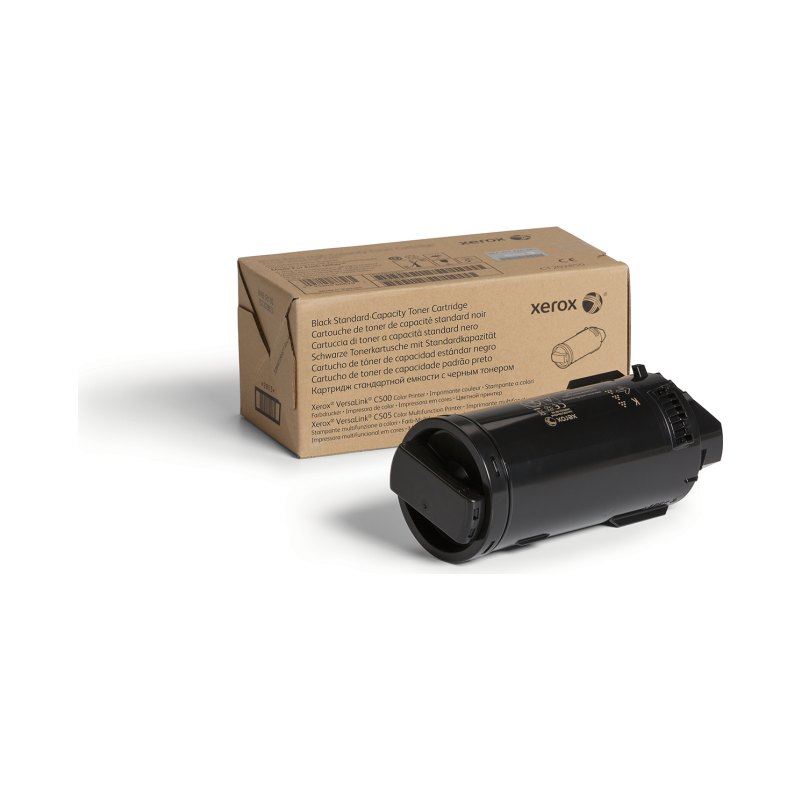 Xerox Genuine ® VersaLink® C500 Color Printer/C505 Color Multifunction Printer Black Standard capacity Toner Cartridge (5000 Pages) - 106R03862