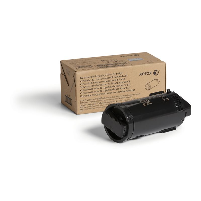Xerox Cartouche de toner Noir de Capacité standard Imprimante couleur ® VersaLink® C500/multifonctions ® VersaLink® C505 (5000 pages) - 106R03862