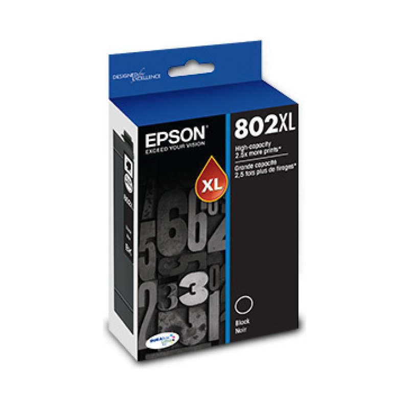Epson C13T802XL120-S ink cartridge 1 pc(s) Original High (XL) Yield Black
