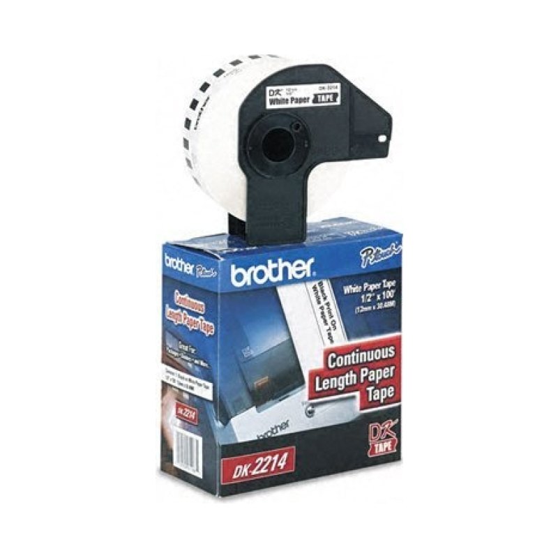 Brother DK2214 White DK