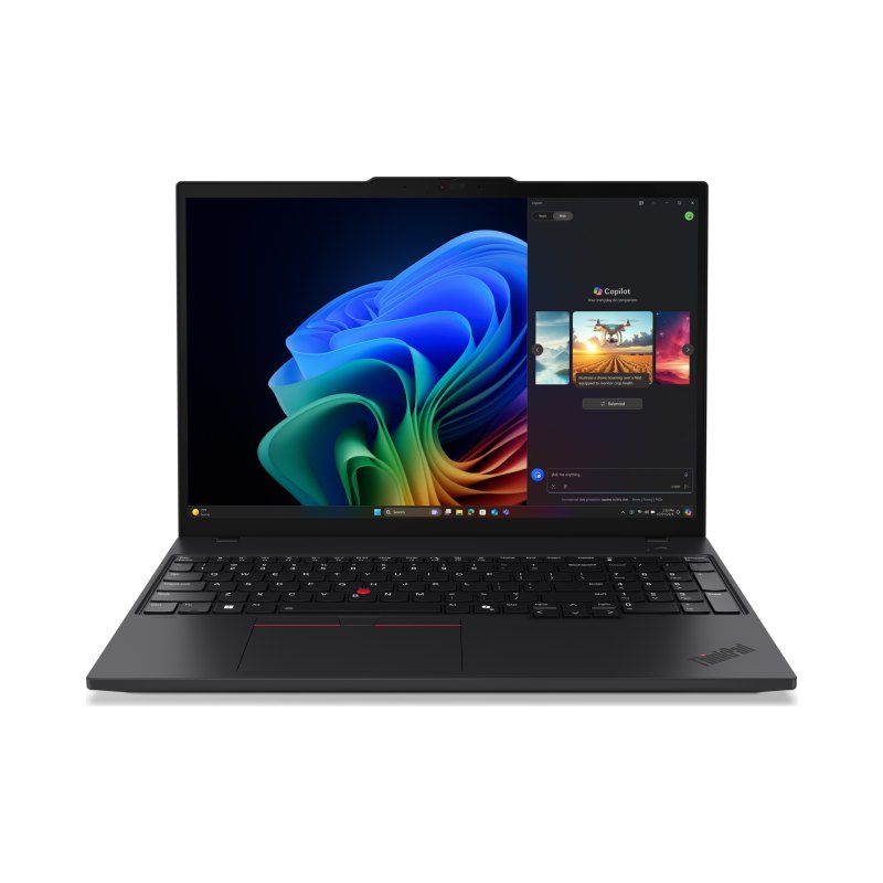 Lenovo ThinkPad T16 Gen 4 (AMD) Copilot+ PC AMD Ryzen AI 7 PRO 350 Laptop 40.6 cm (16") WUXGA 16 GB DDR5-SDRAM 512 GB SSD Wi-Fi 7 (802.11be) Windows 11 Pro French Black