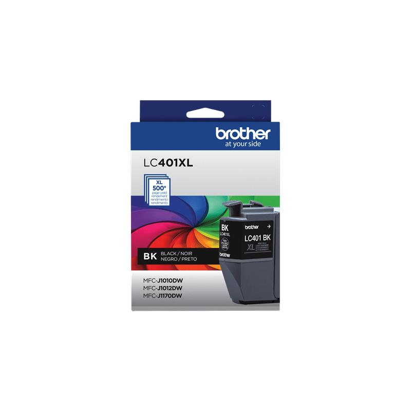 Brother LC401XLBKS cartouche d'encre 1 pièce(s) Original Rendement élevé (XL) Noir
