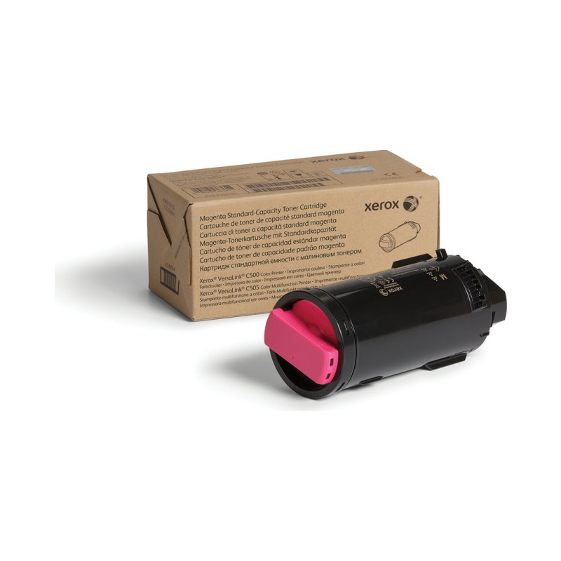 Xerox Genuine ® VersaLink® C500 Color Printer/C505 Color Multifunction Printer Magenta Standard capacity Toner Cartridge (2400 Pages) - 106R03860