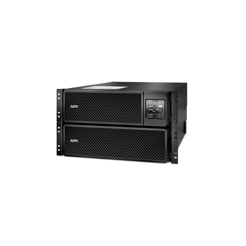 APC Smart-UPS On-Line SRT8KRMXLI - 8kW/VA, 6x C13 + 4x C19 + sortie monophasée câblée, montable en rack, NMC intégré