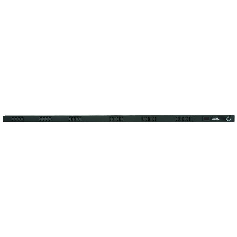 Vertiv VHVBN242-102C13TL6 unité de distribution d'énergie 24 sortie(s) CA Noir