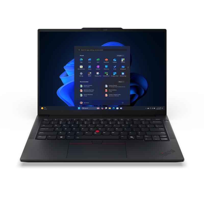 Lenovo ThinkPad E14 Gen 7 (Intel) Copilot+ PC Intel Core Ultra 7 258V Ordinateur portable 35,6 cm (14") Écran tactile WUXGA 32 Go LPDDR5x-SDRAM 1 To SSD Wi-Fi 6E (802.11ax) Windows 11 Pro Noir