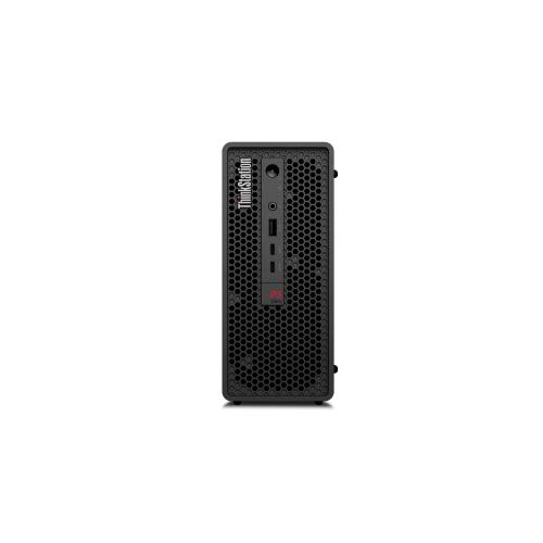 Lenovo ThinkStation P3 Ultra SFF Gen 2 Intel Core Ultra 7 265 32 GB DDR5-SDRAM 512 GB SSD NVIDIA RTX A400 Windows 11 Pro Mini Tower Workstation Black