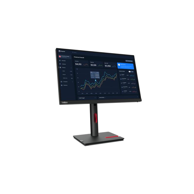 Lenovo ThinkVision T23i-30 écran plat de PC 58,4 cm (23") 1920 x 1080 pixels Full HD LED Noir