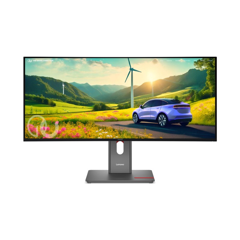 Lenovo ThinkVision P34WD-40 computer monitor 86.4 cm (34") 3440 x 1440 pixels Wide Quad HD LCD Black