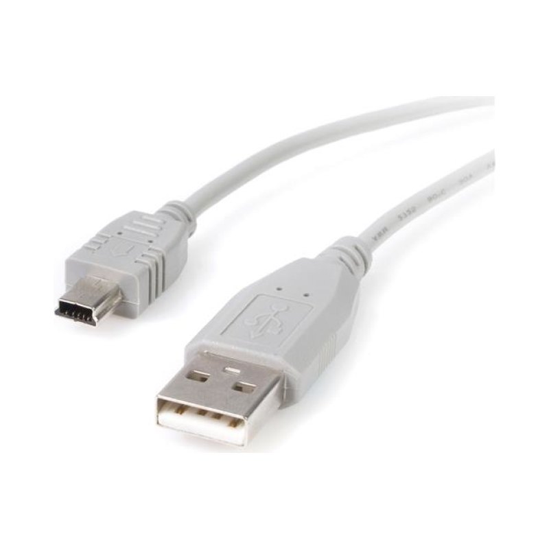 StarTech.com 1 ft Mini USB 2.0 Cable - A to Mini B - M/M