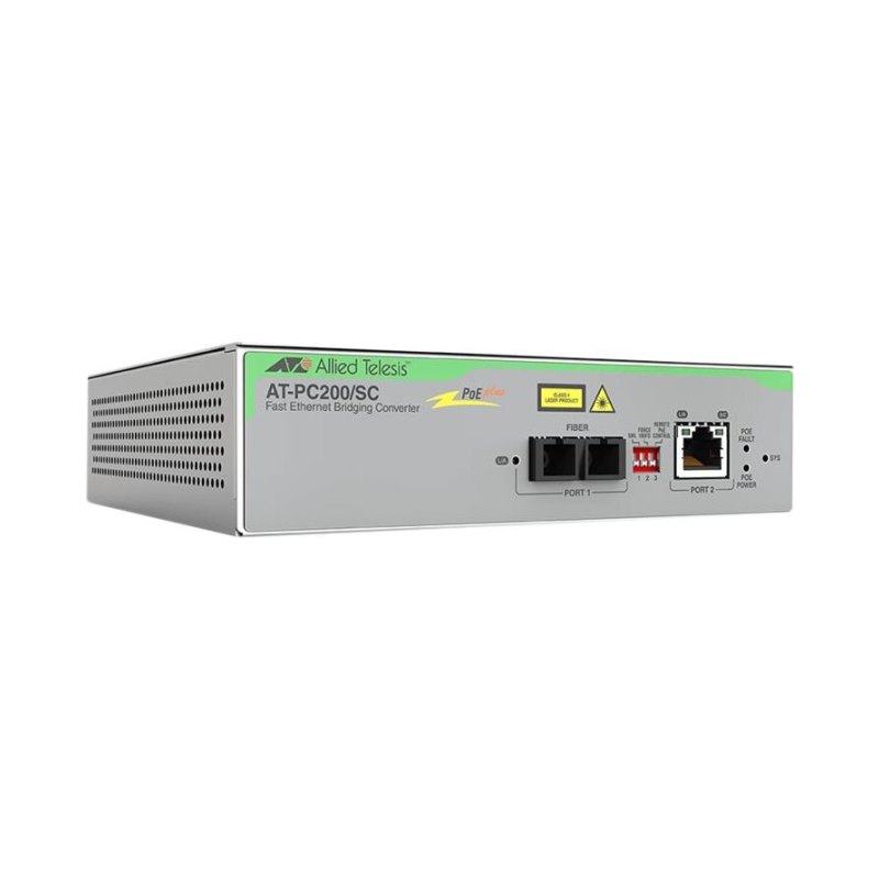 Allied Telesis AT-PC200/SC-960 network media converter 100 Mbit/s Grey