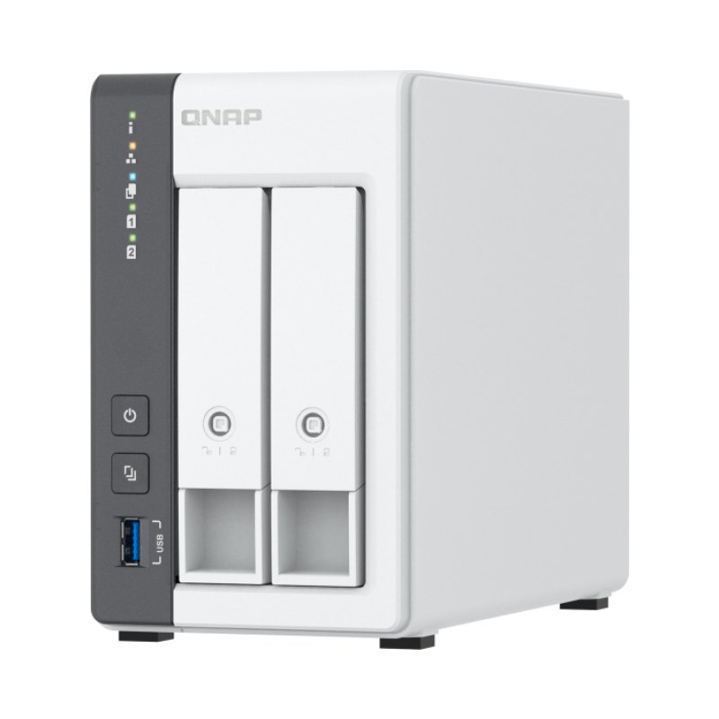 QNAP TS-216G NAS/storage server Tower Cortex-A Cortex-A55 4 GB 0 TB White