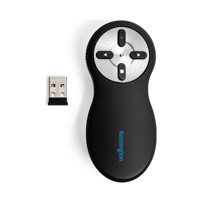 Kensington K33271WW wireless presenter Wi-Fi Black, White