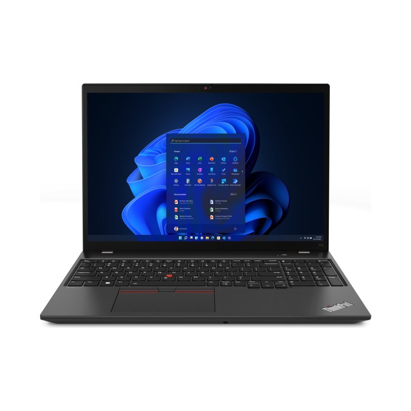 Lenovo ThinkPad T16 Gen 1 (AMD) AMD Ryzen™ 5 PRO 6650U Laptop 40.6 cm (16") WUXGA 16 GB LPDDR5-SDRAM 256 GB SSD Wi-Fi 6E (802.11ax) Windows 11 Pro French Black