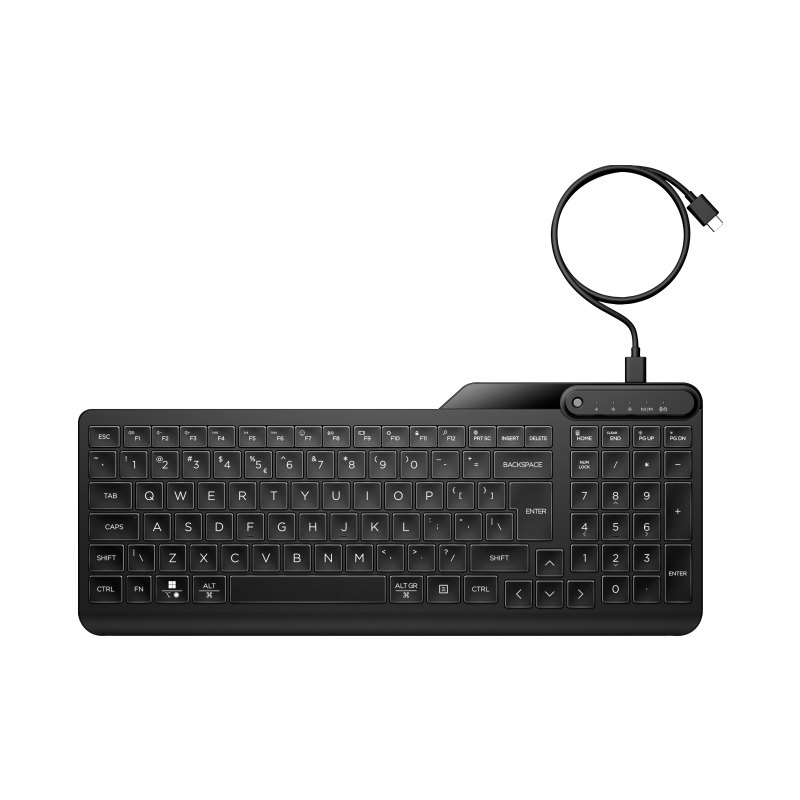 HP SMART BUY 405 MULTI-DEVICE BL clavier Bureau USB Noir