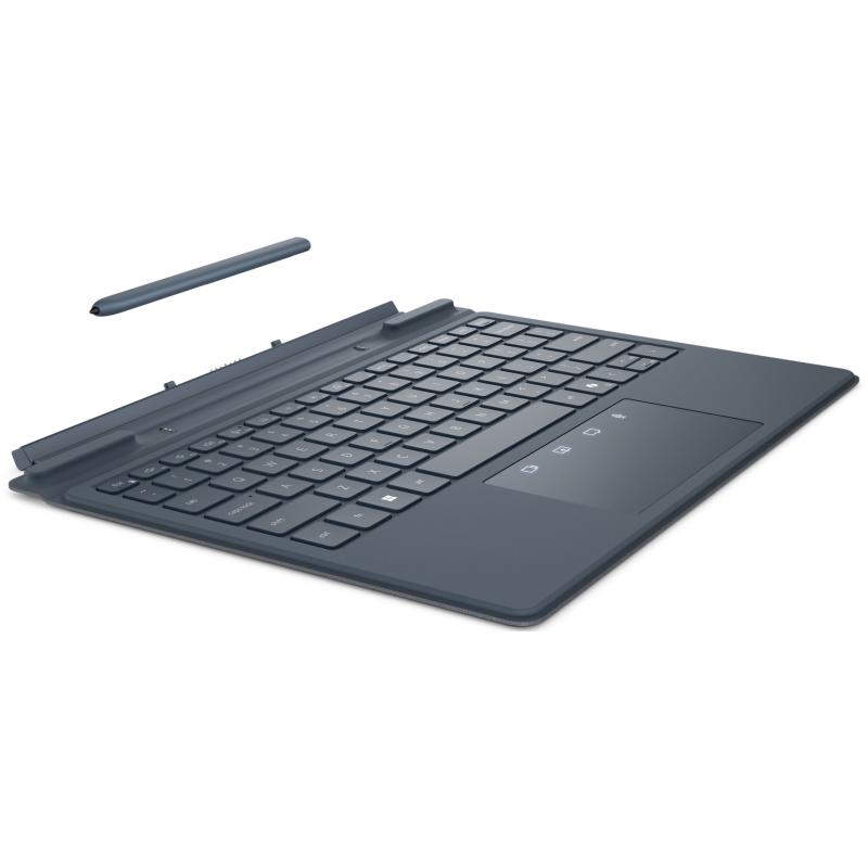 DELL K21MBRUS clavier pour tablette QWERTY Anglais américain Pogo Pin Noir