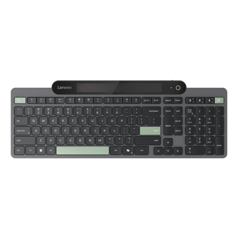 Lenovo 4Y41R69489 clavier maison/bureau Bluetooth Anglais américain Noir, Vert