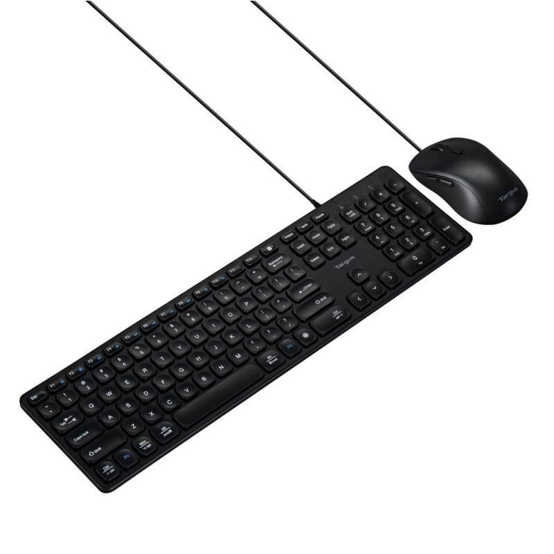 Targus EcoSmart clavier Souris incluse Universel USB QWERTY Anglais Noir