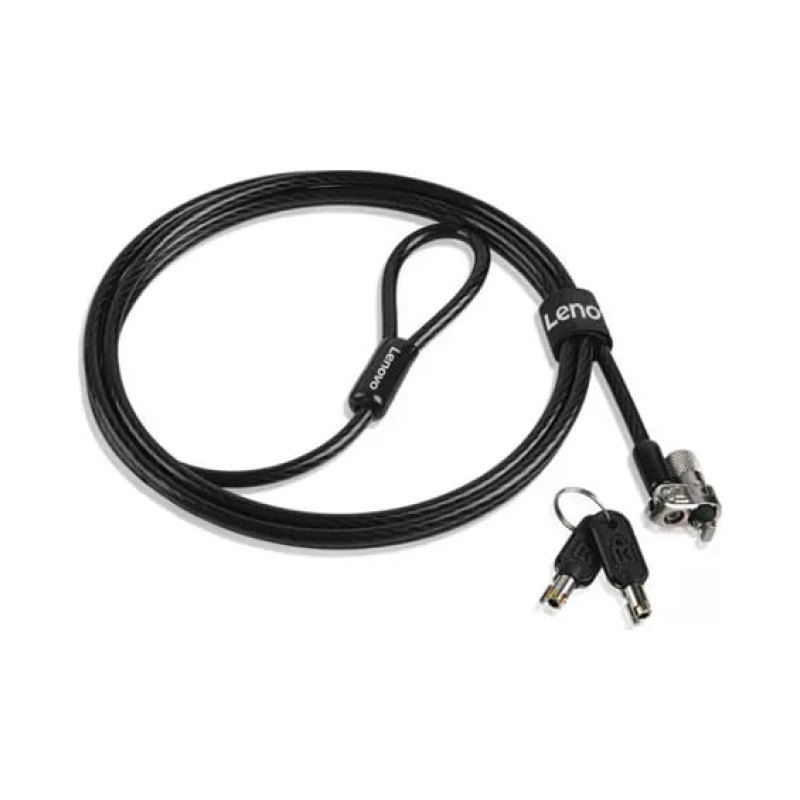 Lenovo 4XE1L68273 cable lock Black 1.8 m