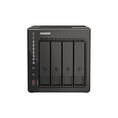 QNAP QVP-41C NAS/storage server Tower Intel® Celeron® J6412 8 GB DDR4 0 TB Black